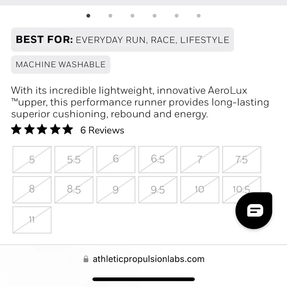 APL Women’s Streamline White/Clear/Midnight Size 7.5 NWOB - Picture 7 of 7